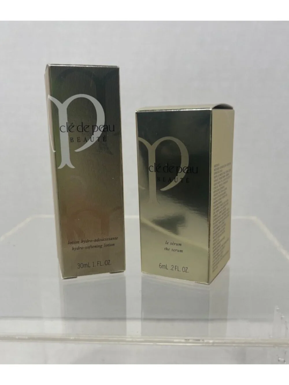 cle de peau Beaute Skincare Travel Samples Bundle of 2 NEW